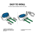 thumbnail image 3 of 30pcs Electrical Idc 314-bin Connector With Moisture Resistant Gel For 22-14 Awg Pigtail Cable Quick Splice, 3 of 5