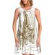 thumbnail image 1 of Fotbe Western Scenery With Old Wagon Vestido de Verano sin Mangas para Mujer – Vestido Midi Línea A, Estilo Camiseta Floral, Vestido Playero Casual y Fluido, 1 of 7