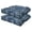 Boheme Indigo, variant on Textured Solid Terracotta Contoured Tufted Seat Cushion (2-Pack)