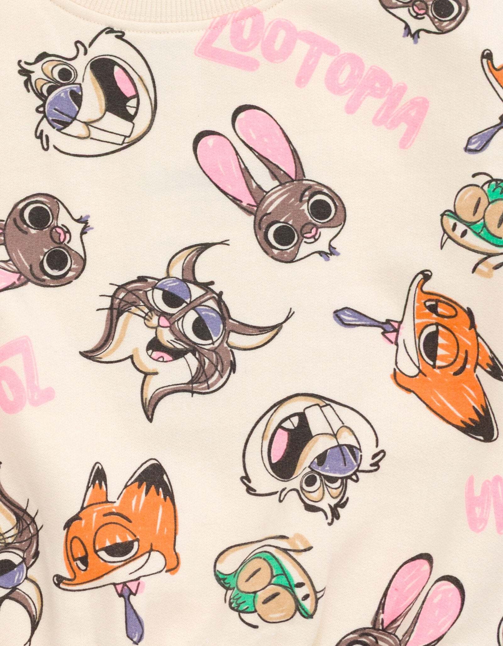 Disney Zootopia Judy Hopps Nick Wilde Fleece Pullover Sweatshirt and Pants Outfit Set Infant to Big Kid