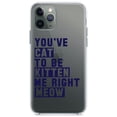 thumbnail image 1 of DistinctInk Clear Shockproof Hybrid Case for iPhone 12 Pro MAX (6.7" Screen) - TPU Bumper Acrylic Back Tempered Glass Screen Protector - You've Cat to be Kitten Me Meow, 1 of 2