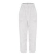thumbnail image 5 of JJHGVB Flannel Pajama Pants Women Soft Pajama Pants for Women Lounge Pants Womens Mens Fleece Pajama Pants Comfy Pants for Women Flannel Pajama Pants for Women Fuzzy Pajama Pants White M, 5 of 6