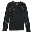 thumbnail image 1 of ASICS T-Shirt de Base de Volley-Ball pour Filles JR, Noir, Grands Enfants (8-20), m, 1 of 2