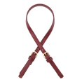 thumbnail image 2 of Correa para bolso de hombro para mujer con herrajes, correa de repuesto para bolso de mano DIY rojo oscuro, 2 of 9