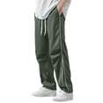thumbnail image 5 of Akiihool Pants for Men Relaxed Men's Vintage Classic Fit Stretch Twill Pants AG,S, 5 of 6