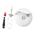 thumbnail image 3 of Cortauñas eléctrico multifunción con pulidor, recortador automático uñas los pies y las manos, herramienta para uñas para niños, adultos blanco, 3 of 8