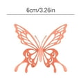 thumbnail image 3 of DPTALR 3D Vol Papillon Creux Décoration de Fête Festive Mise en Page en Carton Papillon Sticker Mural, 3 of 9