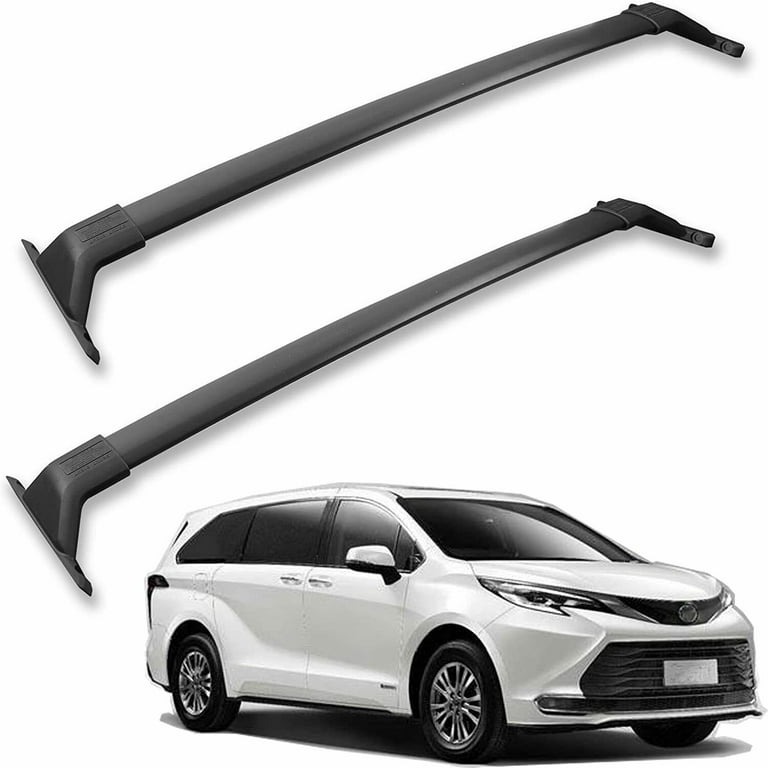 Pair Roof Rack Crossbar Luggage Carrier For 2021 2022 Toyota