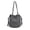 Charcoal, variant on MKF Collection Paityn Bucket Bag, Vegan Leather Shoulder Bag Handbag Purse by Mia K