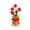 D, variant on Tulip Night Light Decorative Table Lamp Artificial Flower Ambient Lamp for Bedroom Desk Shelf Living Room Home Decor