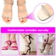 thumbnail image 2 of Plantillas de Gel Antideslizantes Qarigey Color Transparente 2 Pares para Cuidado de los Pies, 2 of 6