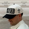 thumbnail image 4 of BLESSED Hat, Inspirational Embroidered Baseball Cap with Bold Statement Design, Adjustable Unisex Dad Hat for Men and Women, Perfect for Casual Outfits, Streetwear, Outdoor Activities and Daily Wear, 4 of 5