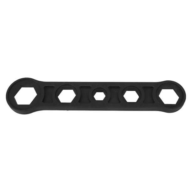 FUTUREORYY Llave De Purga Para Radiadores Con Mango Cómodo Para Uso Doméstico Y Duradero En Negro