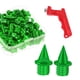 thumbnail image 1 of 60 Piezas Clavos para Zapatos de Pista Clavos de Pista de Repuesto de 5 mm Clavos para Correr en Pista y Campo para Distancias Cortas, Correr Hombres Verde, 1 of 8