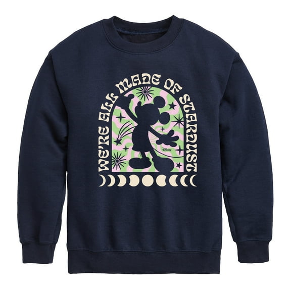 Disney - Made Of Stardust - Toddler & Youth Crewneck Fleece Sweatshirt