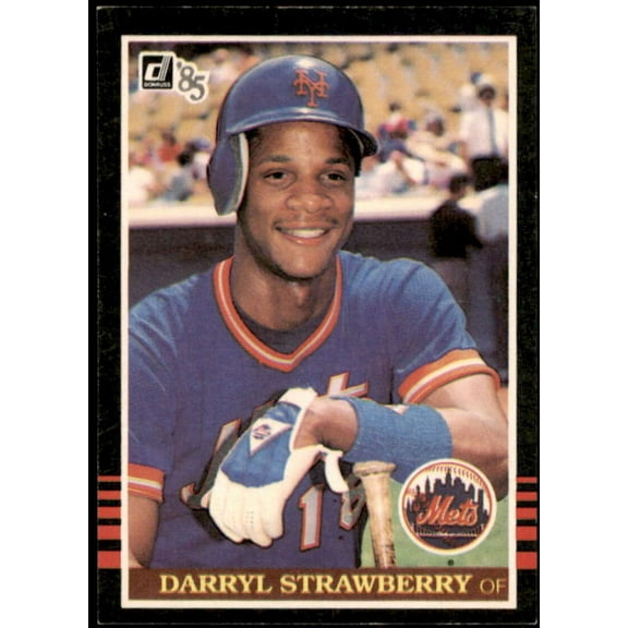 Darryl Strawberry Card 1985 Donruss #312