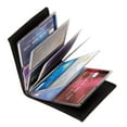 thumbnail image 2 of YRCOINN RFID Protection Unisex Slim Leather Wallet, 2 of 5
