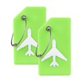 thumbnail image 1 of Silicone Luggage Tag With Name Id Card Perfect To Quickly Spot Luggage Suitcase, 1 of 5