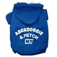 thumbnail image 5 of Pet Dog and Cat Hoodie Screen Printed, "Aberdoggie  Fetch NY", 5 of 10