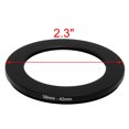 thumbnail image 2 of 58mm-42mm 58mm to 42mm Black  Ring Adapter for Camera, 2 of 4