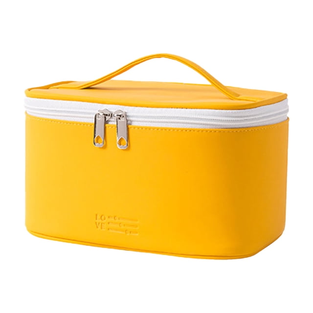 Bolsa de maquillaje grande, organizador, bolsas de maquillaje multifuncionales, artículos de tocador y cosméticos, bolsa de almacenamiento