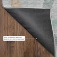 thumbnail image 5 of Addison Rugs Mayfield Premium Machine Washable Transitional Geometric Gray Rectangle Rug, 8' x 10', 5 of 6