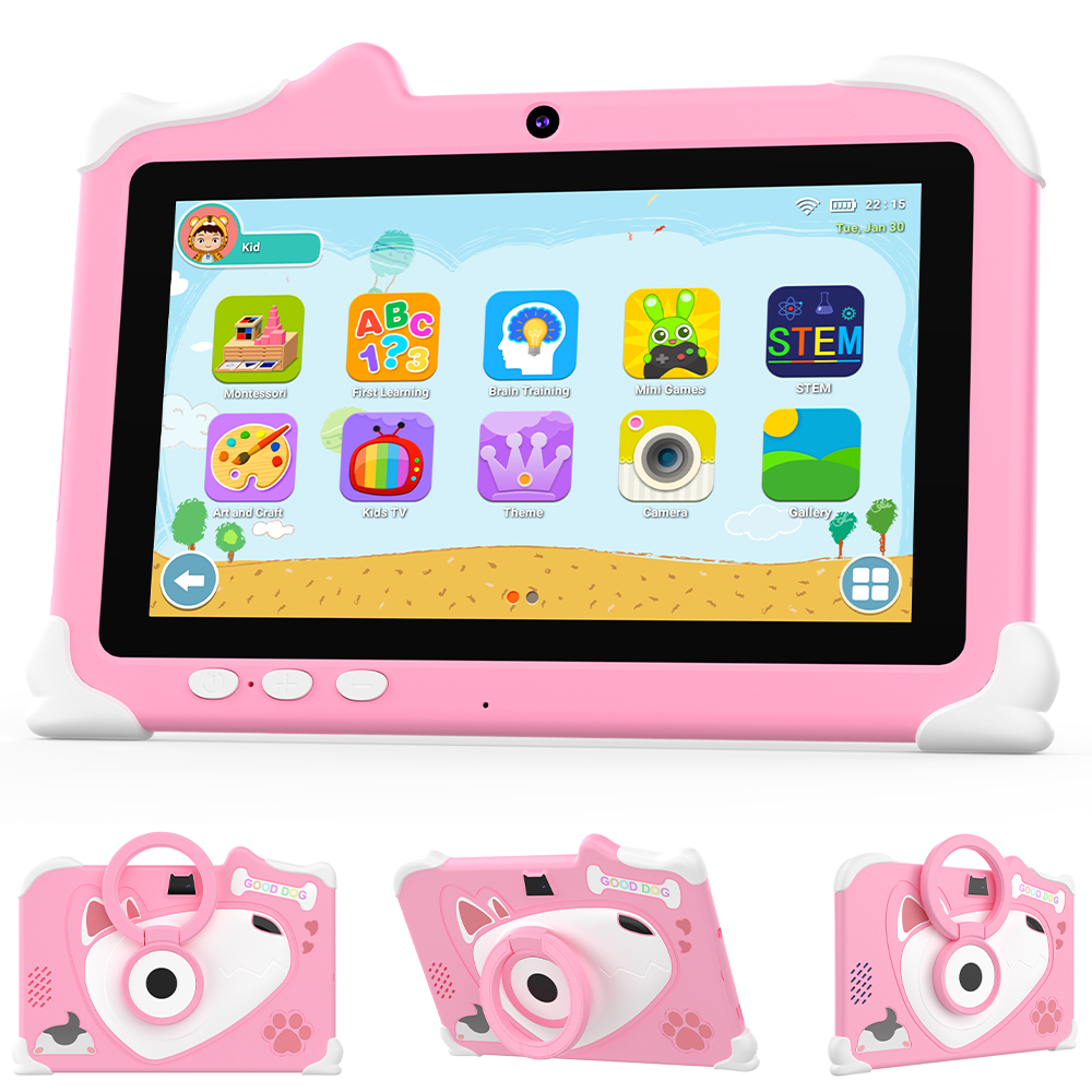 Kids Tablet for Boys and Girls, 7 Inch Toddler Tablet 4GB + 32GB Android 12 Kids Tablet