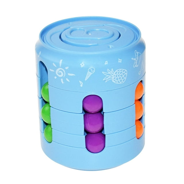 Giroscopio de dedo Sunnimix Juguetes Descompresión Ansiedad Azul