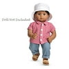 american girl bitty twin beachcomber outfit for 15 dolls in package (doll not included)