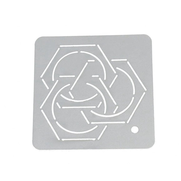 tredstone Patchwork Tools Presser Lines Template Acrylic Embroider Template Tools