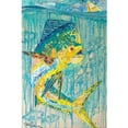 thumbnail image 2 of "Mahi-Mahi" Painting Print on Wrapped Canvas, 2 of 7