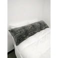 thumbnail image 3 of Pillowtex Body Pillow with Plush Cover (20 Inches x 54 Inches Grey), 3 of 5