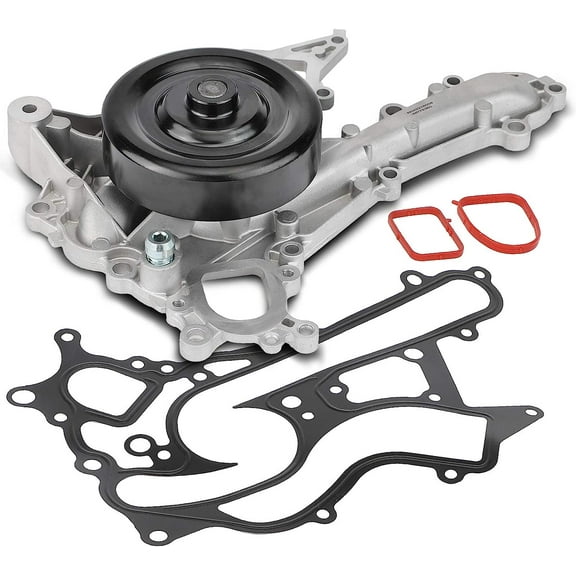 A-Premium Engine Water Pump with Gasket Compatible with Mercedes-Benz C300 2013 C350 2012-2013/2015 E350 2012-2016 E400 R350 SLK350 GLE350 GLK350 ML350