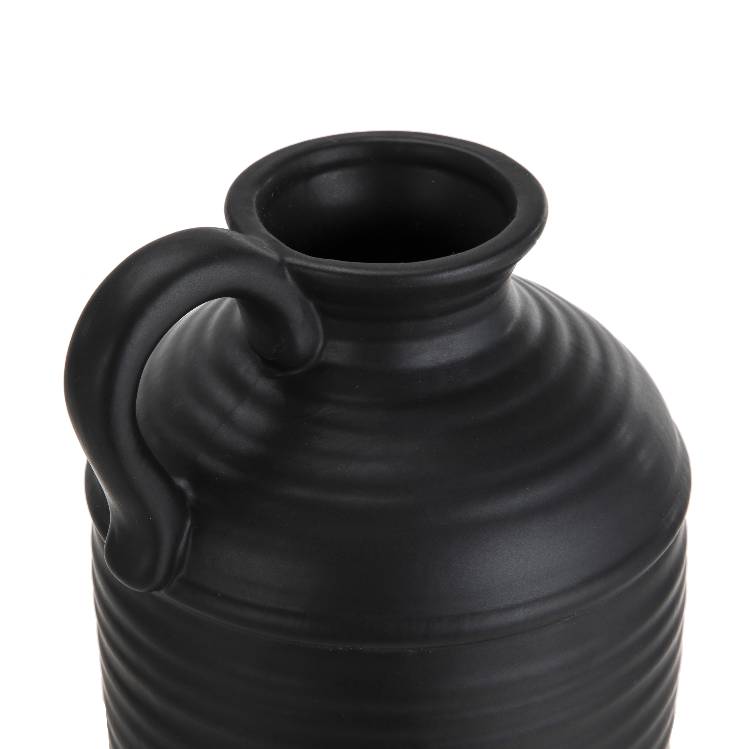 B 48 oz. Stoneware Pitcher, Matte Black – Midwest Modern Furniture