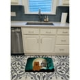 thumbnail image 3 of Halloween Scary Chow Chow Red Machine Washable Memory Foam Mat, 3 of 4