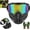 Colorful, variant on 2026 Upgraded Detachable Full Face Goggle Mask, Anti-Fog Grass Cutting Goggles for Welding, Riding, Windproof Paintball Mask
