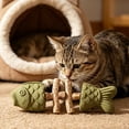 thumbnail image 5 of Catnip and Silvervine Chew, Natural Fishbone Chew Toy for Cats, Fishbone-Shaped Cat Dental Toy for Chewing, Licking, Pawing, Boredom Relief & Enrichment for Cats&nbsp;, 5 of 7