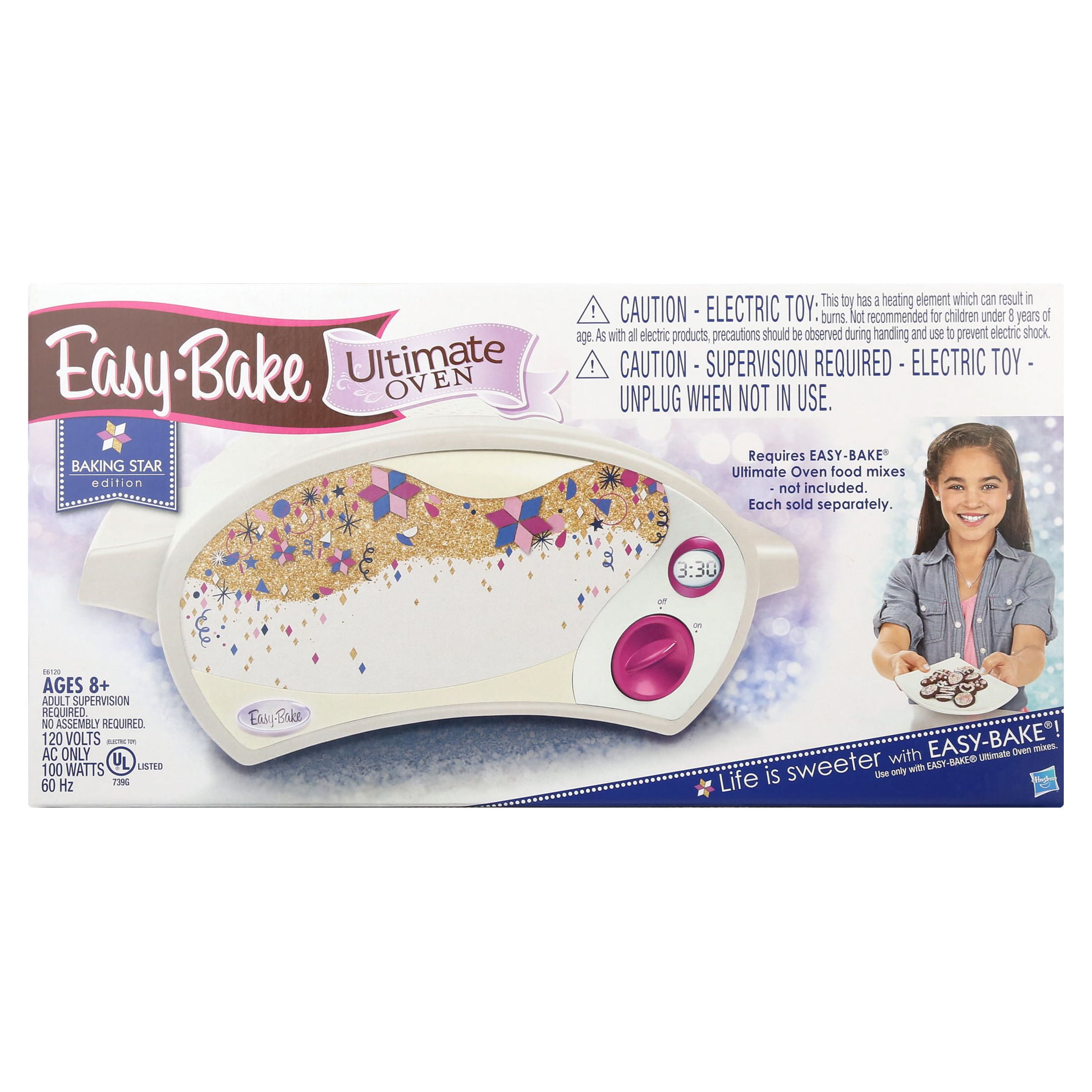 Easy Bake Oven for Kids | Easy Bake Oven for Girls & Boys | Kids Oven for  Baking, for Kids 8yrs and Up | Includes: Ez Bake Oven + 3- Mixes + LUAL  Kids