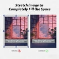 thumbnail image 3 of FLASHLUMI 32x48 Inch Cozy Cherry Blossom Library Window Anime Style Canvas Wall Art, Aesthetic Reading Room Decor for Living Room Bedroom, No Frame, 3 of 10