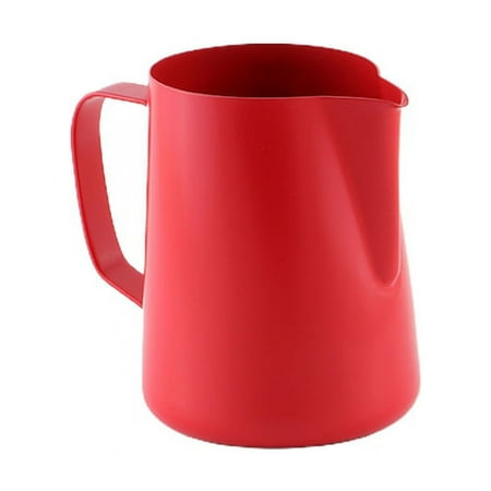 

VEAREAR Milk Frothing Pitcher 400ml Stainless Steel Milk Frothing Pitcher Coffee Cup Frother Jug for Latte Art