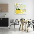 thumbnail image 3 of Stupell Industries Summer Lemonade Recipe Food & Beverage Painting Gallery Wrapped Canvas Art Print Wall Art, 36 x 36, 3 of 8