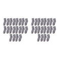 thumbnail image 1 of Guardoinrt 10x Exquisite Craft Soft Texture Extra Elasticity Thick Socks For Warmth Durable Stably Fixed Wear-resistant Light Grey 2PCS, 1 of 6