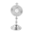 thumbnail image 4 of Lipstore Crucifix Debout Collection Sculpture avec Support pour Table Maison Salon Argent G, 4 of 8