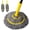 Gray (1 Handle & 2 Mop Heads), variant on General Self Wringing Mop for Floor Cleaning, Microfiber Floor mop with 57 " Long Handle, Easy Wringing Mops for Kitchen Hardwood Bathroom Garages Warehouses Vinyl Tile Laminate Home Office