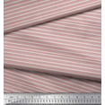 thumbnail image 3 of Soimoi Velvet Fabric Horizontal Stripe Printed Craft Fabric by The Yard 58 Inch Wide, 3 of 3