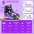 thumbnail image 2 of JZY Comfortable Kids Ice Skates with Breathable Fabric,Adjustable & Smooth Gliding for Boys & Girls (Ages 3-12),Perfect for Indoor and Outdoor Skating, 2 of 7