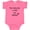 Hot Pink, variant on Inktastic Single Godmother Boys or Girls Baby Bodysuit