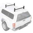 thumbnail image 1 of AA-Racks Model DX36 Universal Pickup Truck Cap & Topper 2 Bar Ladder Roof Van Rack System Adjustable Steel Cross Bars - Sandy Black, 1 of 4