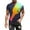 Z#03-Multicolor, variant on ZCFZJW Mens Summer Short Sleeve T-Shirts Big and Tall Graphic Crewneck Tees Trendy Funny 3D Gradient Tie Dye Print Tops Loose Regular Fit Basic Tshirt Blue XXL