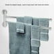 thumbnail image 3 of Toallero de pared para baño con estante giratorio abatible (2 brazos), 3 of 11